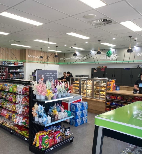 Atlas Fuel Store Interior